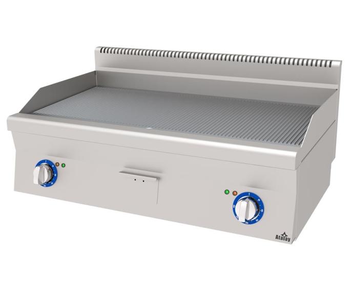 Atalay Elektrikli Pleyt Izgara Oluklu Yüzey 100x60x30 E AEI-1060-N (E AEI-1060-N)