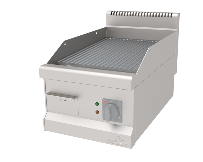 Atalay Elektrikli Pleyt Izgara Oluklu Yüzey 40x70x30 AEI-470-N (AEI-470-N)