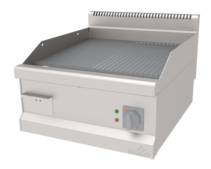 Atalay Elektrikli Izgara Yarı Oluklu Yarı Düz Yüzey 60x70x30 cm AEI-670-ND (AEI-670-ND)