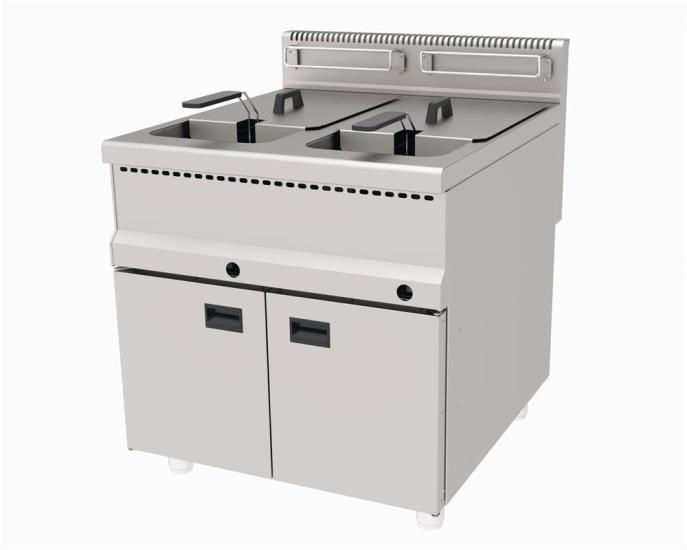 Atalay Gazlı Fritöz 60 Litre Alt Dolaplı 80x90x85 AGF-890 (AGF-890)