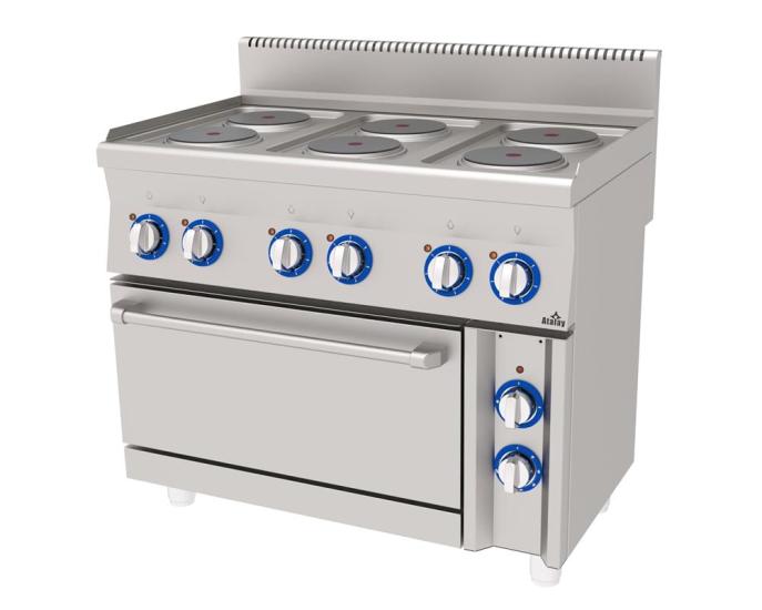Atalay Kuzine 6 lı Elektrikli Fırınlı Kuzine 100x60x85 E AEK-1060 (E AEK-1060)