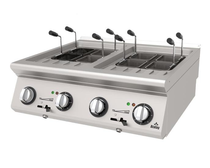 Atalay 8 Sepetli Makarna Haşlama Makinesi Elektrikli 80x73x30 AMP-873 (AMP-873)