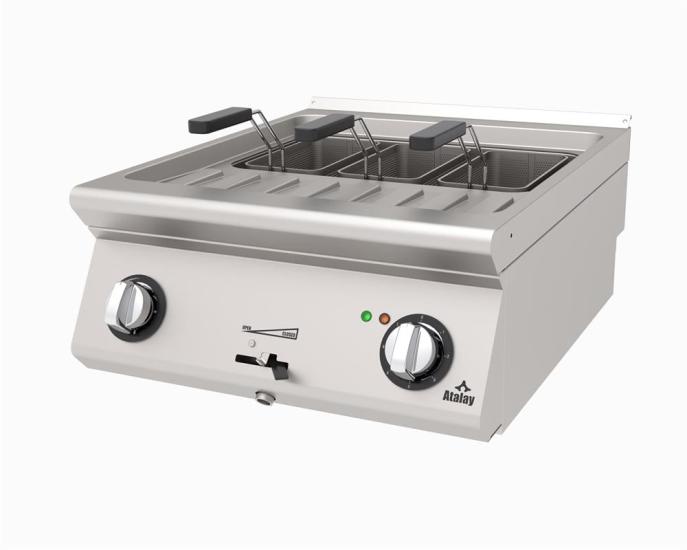 Atalay 3 Sepetli Makarna Haşlama Makinesi Elektrikli 60x73x30 AMP-673 (AMP-673)