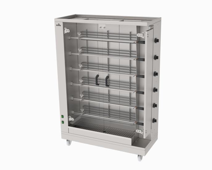 Atalay 6 Şişli Piliç Çevirme Makinesi Elektrikli APME-06 (APME-06)