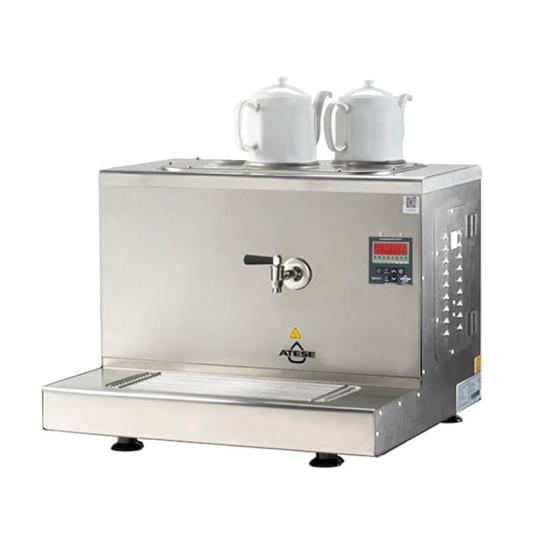 Ateşe Cappadocia Smart Elektrikli 2 Demlikli Çay Makinesi (INOX CSE2) (INOX CSE2)