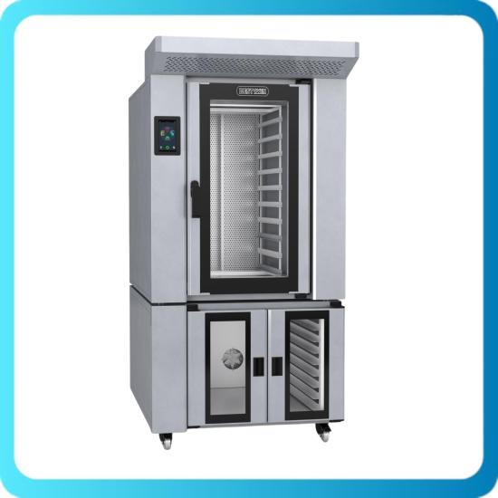 Bestoven 10 Tepsili Döner Fırın Elektrikli Davlumbaz+Mayalandırma BOR-10E+BOF-10E SET (BOR-10E+BOF-10E)