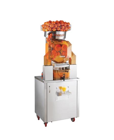 Cancan Otomatik Portakal Sıkma Makinesi, Arabalı Depolu 38 Adet / Dakika (0204+1101)