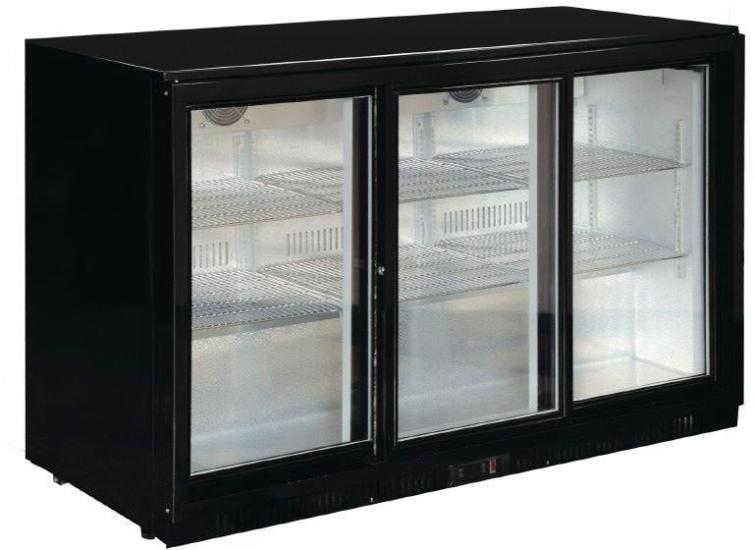 CSA Bar Arkası Şişe Soğutucu 3 Sürgü Kapılı Dolap 138x50x91 Cm CS.B.350.SK (CS.B.350.SK)