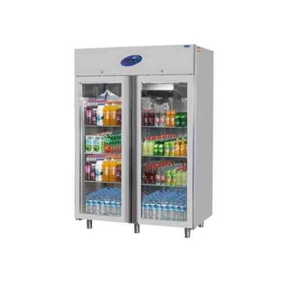 CSA 2 Cam Kapılı Dik Tip Derin Dondurucu 140x71x207 Cm CS.DBL.1200.C (CS.DBL.1200.C)