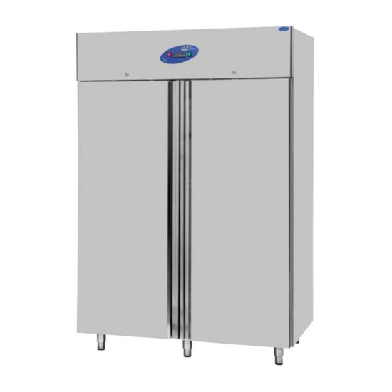 CSA Dik Tip Buzdolabı 2 Kapılı 1200 L 140x71x207 Cm CS.DBNK.1200 (CS.DBNK.1200)