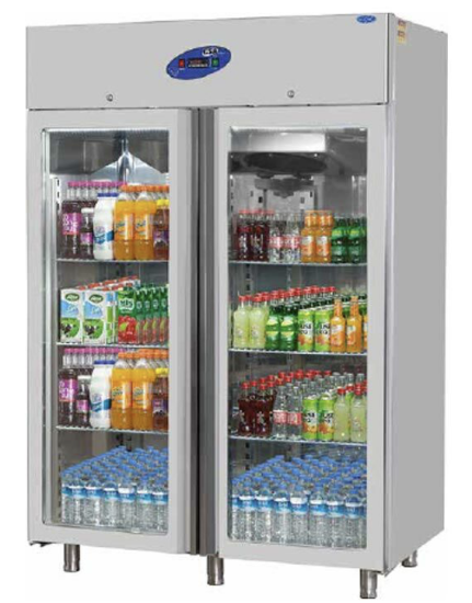Csa Dik Tip Derin Dondurucu 2 Cam Kapılı 140x81x207 CS.DBL.1400.C (CS.DBL.1400.C)