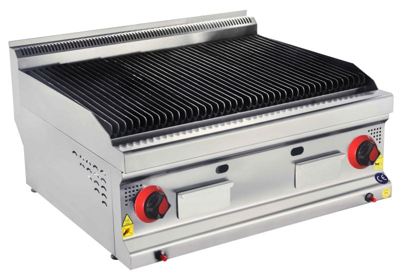CSA Lavataşlı Döküm Izgara Gazlı ve Lpg Li 60x60x30 cm KRCS.IZLDG.660 (KRCS.IZLDG.660)