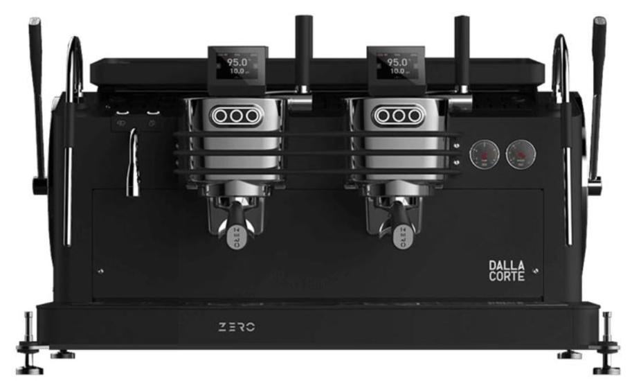Dalla Corte 2 Gruplu Barista 7.5 Litre Espresso Kahve Makinesi Siyah ZERO-2-TD (ZERO-2-TD)
