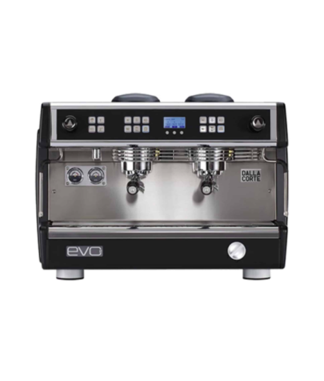Dalla Corte Evo Barista Kahve Makinesi 2 Gruplu Siyah (EVO2-H-2-W)