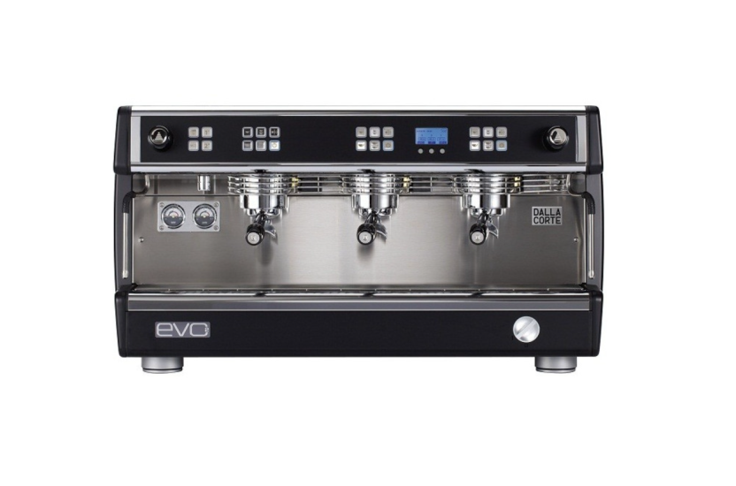 Dalla Corte Evo Barista Kahve Makinesi 3 Gruplu Siyah (EVO2-H-3-N)