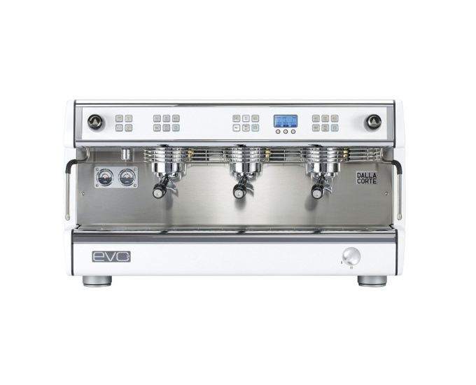 Dalla Corte Evo Barista Kahve Makinesi 3 Gruplu Beyaz (EVO2-H-3-W)