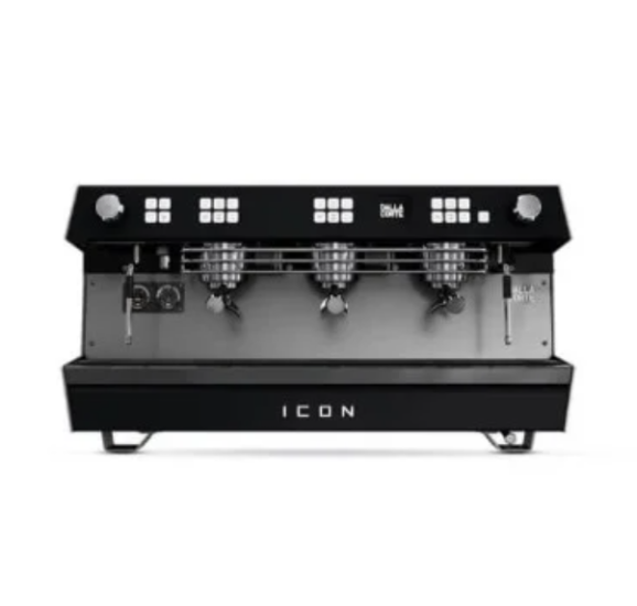 Dalla Corte ICON Espresso Kahve Makinesi 3 Gruplu Siyah (ICON-3-DB)