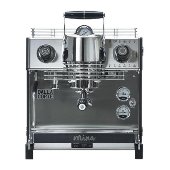 Dalla Corte Mina Espresso Kahve Makinesi Tek Gruplu Siyah (MINA-1-C)