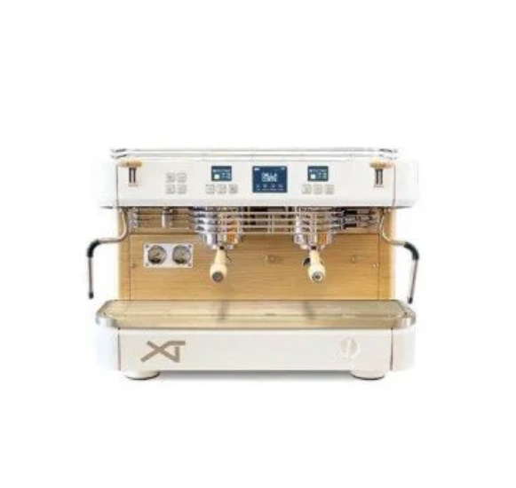 Dalla Corte XT Classic Barista Espresso Kahve Makinesi 2 Gruplu BEYAZ-MEŞE (DCPROXT-2-WO)