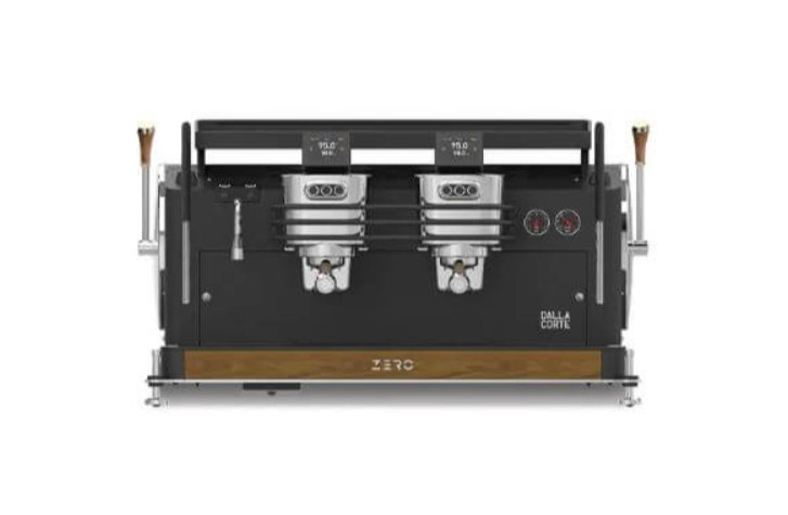 Dalla Corte Zero Classic Barista Espresso Kahve Makinesi 2 Gruplu Siyah-Ceviz (ZEROCL-2-DN)