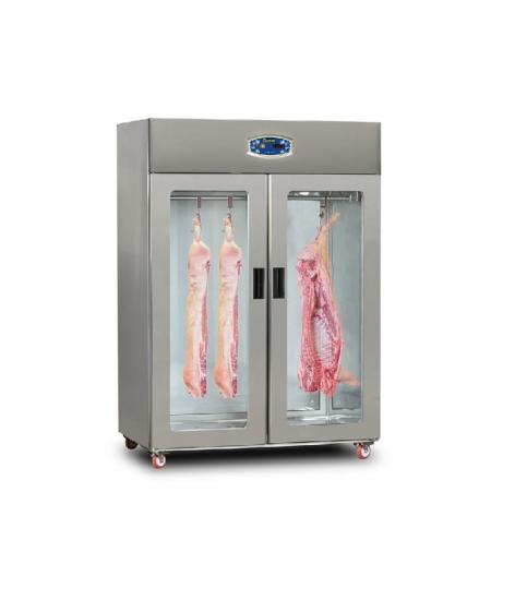 Dampak Et Askılıklı İki Kapılı Vitrinli Buzdolabı 139x82x210cm 22DBS2C-GN.45 (22DBS2C-GN.45)