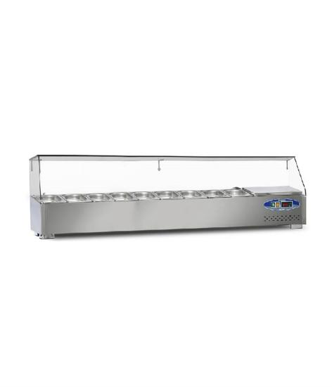 Dampak Soğutmalı Set Üstü Saladbar 10 Küvetli 22SBS10-20 (22SBS10-20)