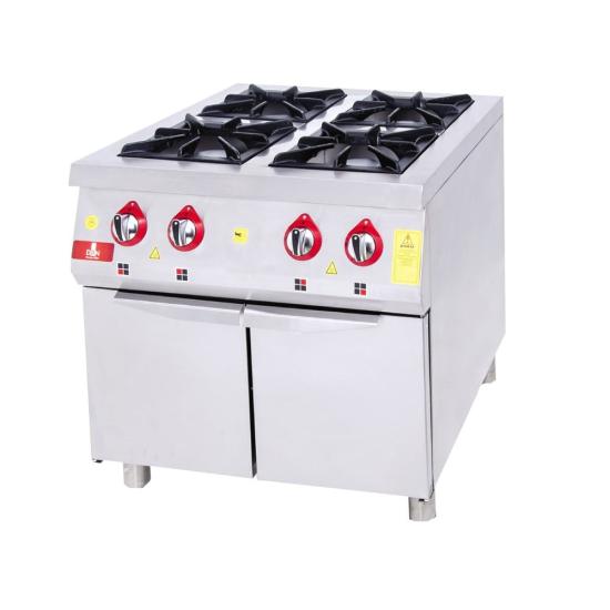 DRN 4 Lü Ocak Alt Dolaplı Gazlı ve Lpg Li 80x84x85 Cm DRNDO-8080 (DRNDO-8080)