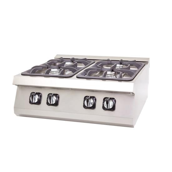 DRN 4’lü Gazlı Ocak Set Üstü 60x63x30 cm DRNG0-6060 (DRNG0-6060)
