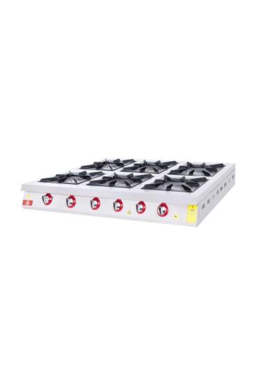 DRN 6 Lı Set Üstü Ocak Gazlı ve Lpg Li 130x84x20 Cm DRNLOS-6 (DRNLOS-6)