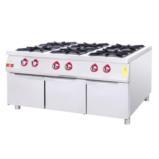 DRN 6 Lı Ocak Alt Dolaplı Gazlı ve Lpg Li 100x104x85 Cm DRNDO-1290 (DRNDO-1290)