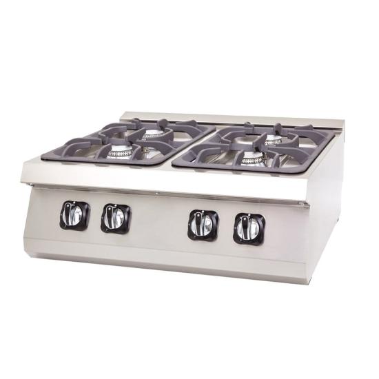 DRN 6 Lı Ocak Set Üstü Gazlı ve Lpg Li 120x73x30 Cm DRNGO-1270 (DRNGO-1270)