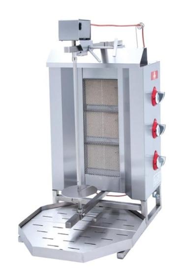 DRN 3 Radyanlı Üstten Motorlu Döner Ocağı Gazlı ve Lpg Li DRNDUG-3 (DRNDUG-3)