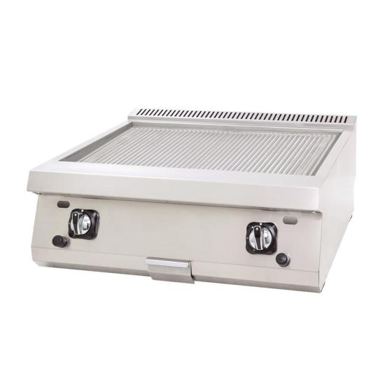 DRN Elektrikli Oluklu Pleyt Izgara Set Üstü 120x73x30 cm DRNEL-1270N (DRNEL-1270N)