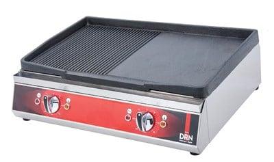 DRN Elektrikli Döküm Izgara 70 cm Yarı Oluklu 70x50x20 cm DRNDIZE-70 (DRNDIZE-70)