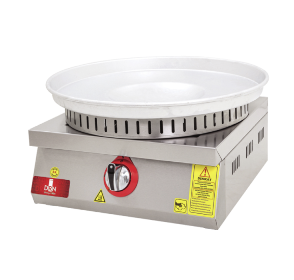 DRN Tekli Tantuni Ocağı Set Üstü Gazlı ve Lpg Li 50x50x30 Cm DRNSCTS-1 (DRNSCTS-1)