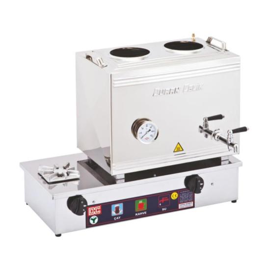 Duran Çelik Doğalgazlı Çay Kazanı 2 Demlikli 31 Litre DÇ004 (DÇ004)
