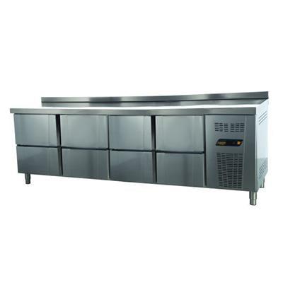 Ndustrio Tezgah Tipi Buzdolabı 8 Çekmeceli Snack Seri TPS-64-8D (TPS-64-8D)