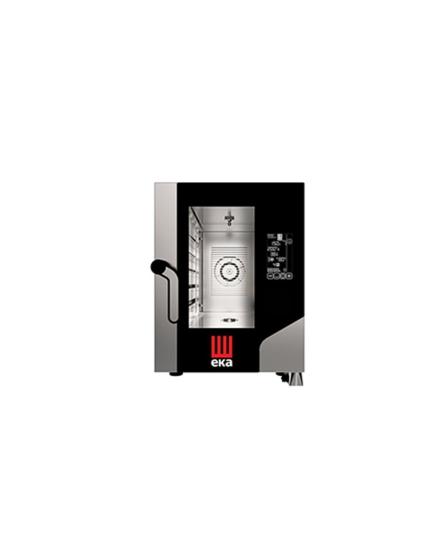 Eka Konveksiyonel Fırın, Elektrikli, Elektronik, Kompakt, 6 Adet 1/1 Kapasiteli MKF 611 C BM (MKF 611 C BM)