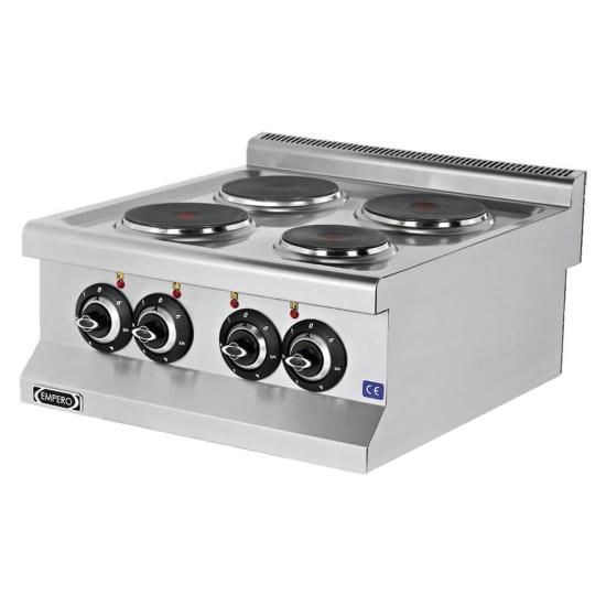 Empero 4 Pleytli Elektrikli Ocak Set Üstü 60x63x28