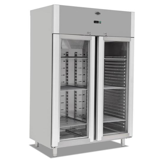Empero Dik Tip Buzdolabı Çift Cam Kapılı 140x80x205 cm EMP.140.80.03 (EMP.140.80.03)