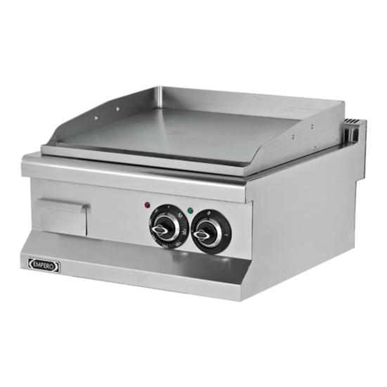 Empero Elektrikli Pleyt Oluklu Izgara Profesyonel Seri 40x63x28 EMP.6IE011 (EMP.6IE011)