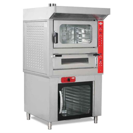 Empero Elektrikli Kombi Fırın Büyük Model 104x105x120 cm EMP.PFE.4+5-Y-B (EMP.PFE.4+5-Y-B)