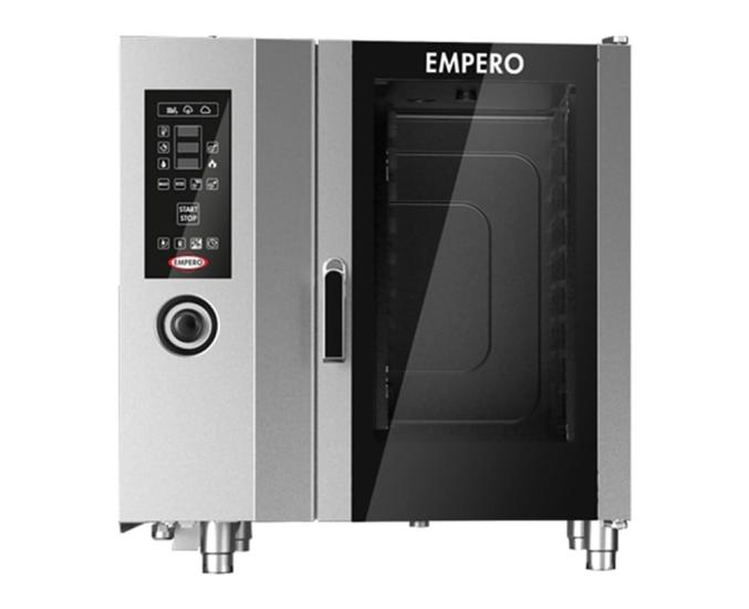 Empero Gazlı Kombi Fırın 10 GN 1/1 Kapasiteli Dijital Kombi Fırın EMPCBG10 (EMPCBG10)