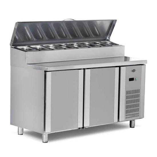 Empero Pizza Hazırlık Dolabı 2 Kapılı 150x70x85 cm EMP.150.70.01-PS (EMP.150.70.01-PS)