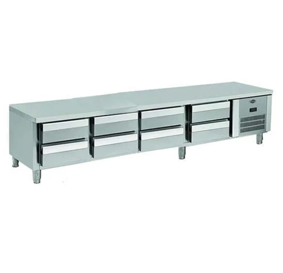 Empero Set Altı Derin Dondurucu 8 Çekmeceli 240x60x60 Cm EMP.240.60.02-S (EMP.240.60.02-S)