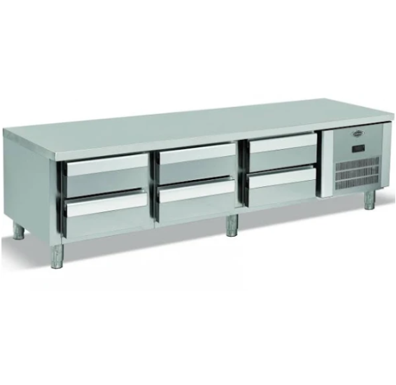 Empero Set Altı Derin Dondurucu 6 Çekmeceli 200x60x60 Cm EMP.160.60.02-S (EMP.200.60.02-S)