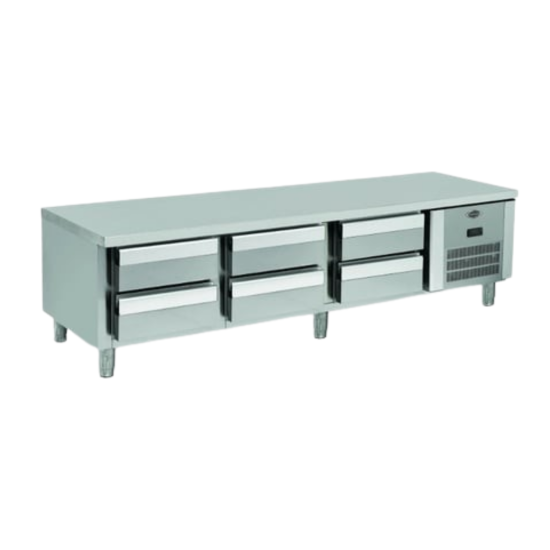 Empero Set Altı Derin Dondurucu 6 Çekmeceli 200x70x60 Cm EMP.200.70.02-S (EMP.200.70.02-S)