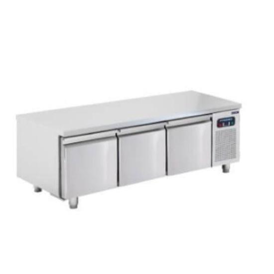 Frenox Üç Kapılı Cihaz Altı Buzdolabı Kısa 160x70x60 cm 304 Kalite UGN3-SH (UGN3-SH)