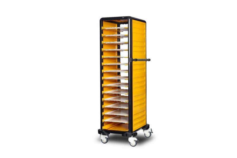Gastrolley Self Servis Taşıma Arabası 29 Raflı İki Yanı Kapalı 59x71x174 G.SS.150.S.2 (G.SS.150.S.2)