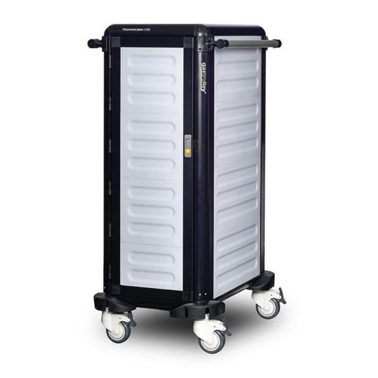 Gastrolley Termo Kabin 19 Raflı 53x78x124 G.TC.100.GN (G.TC.100.GN)
